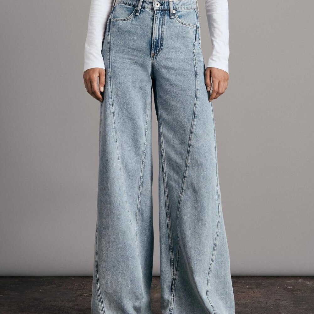 Rag & Bone Sofie Splice High-Rise Jeans